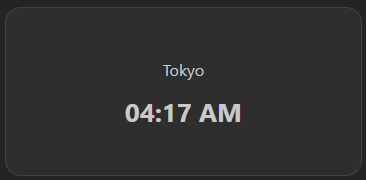 clock format-12-hours timezone-tokyo